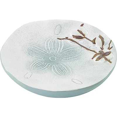 Image of Avanti Linens Farmhouse Shell Collection, Resin, Multicolor, Soap Dish