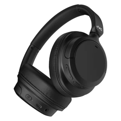Image of JVC HA S95N B U Wireless Bluetooth Noise Cancelling Headphones Black, Black