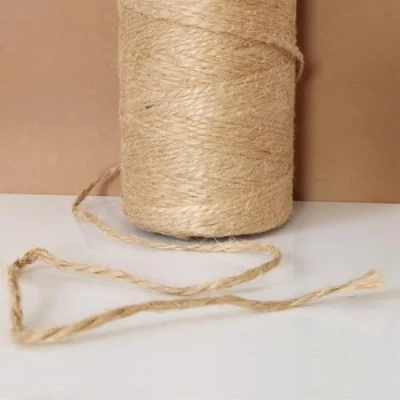 Image of D.RECT 50 m 1.8 mm Natural Cotton Cord Macrame Yarn Rope Craft Knitting Strong White
