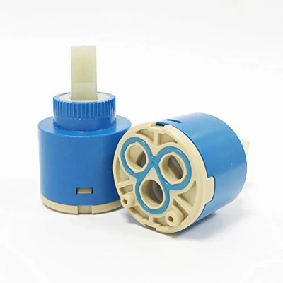 Image of Universal 35mm Replacement Ceramic Disk Tap Valve Insert Gland Cartridge Tilt &amp; 1/4 Quarter Turn for Single Levers