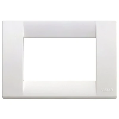 Image of Placca Classica 3 Moduli Vimar Idea Bianco Brillante