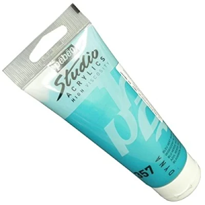 Image of Pébéo Studio Acrylics Fine Acrylic Paint Iridescent Blue Green , 100 ml