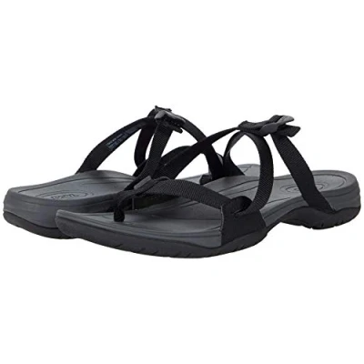 Image of Teva Women&#039;s Ascona Flip Flop, Black, 5 UK