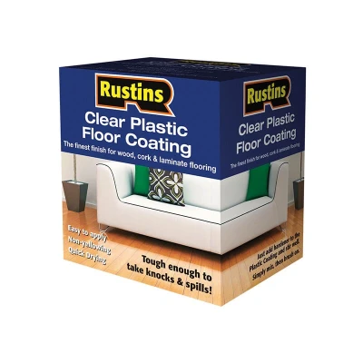Image of Rustins PCFS4000 4L Plastic Floor Coating Satin