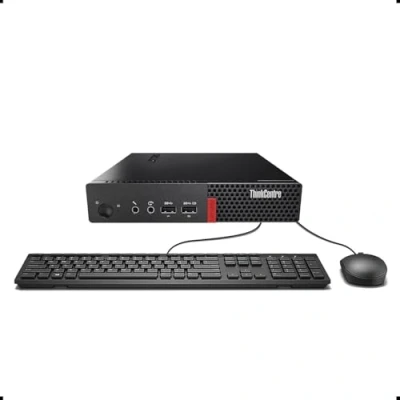 Image of Lenovo ThinkCentre M710q Tiny Business PC Core i5 (6400T) 2.20GHz 8GB 256GB SSD Windows 10 Pro 10MQS8F900 (Renewed)