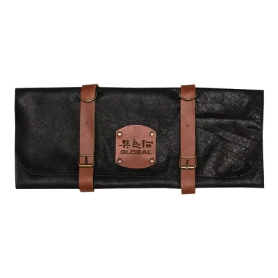 Image of Global GL 45475 Deluxe Leather Case for 5 Knives
