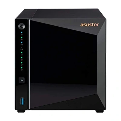 Image of Asustor Drivestor 4 Pro AS3304T Bay NAS, Quad Core 1.4 GHz CPU, 2GB RAM DDR4, Personal Private Cloud, Network Attached Storage Enclosure (Diskless)