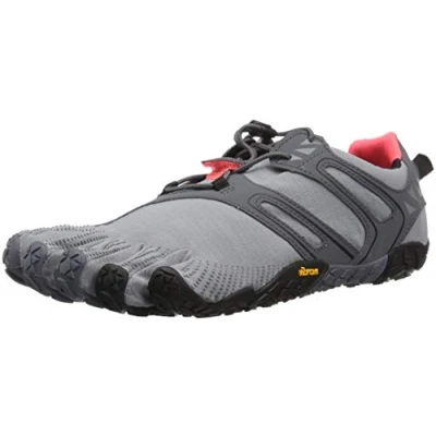 Image of Vibram FiveFingers V Trail 17W6906, Women&#039;s Low Top Trainers, Multicolour (Grey/Black/Orange 17w6906), 5.5 6 UK/37 EU