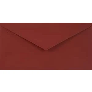 Image of Netuno 100 Long Dark red Coloured envelopes DIN DL 110x220mm 4.33x8.66 inches 115gsm Sirio Color Cherry gummed Pointed Flap no Window for Wedding Invitations Christmas Greeting Cards Letters leaflets