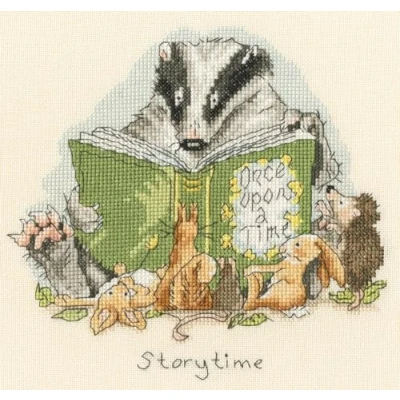 Image of Bothy Threads Storytime Counted Cross Stitch Kit