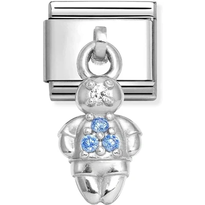 Image of Nomination Blue Boy Charm