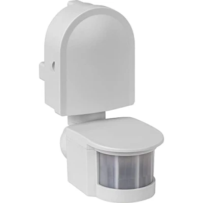 Image of Luceco LED Tilt and Sivel Guardian Outdoor Light, Blanco