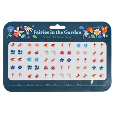 Image of Fairies In The Garden Stick On Earrings