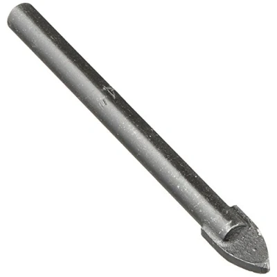 Image of BLACK+DECKER 16902 Glass/Tile Drill Bit, 1/4 Inch X 2 Inch, Silver