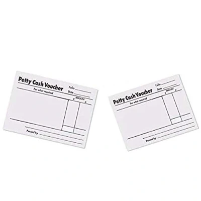 Image of Pukka Pads Petty Cash Slips/Vouchers 100 Sheets x 10 Packs