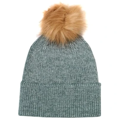 Image of PIECES Women&#039;s Pcbina Wool Hood W. Fold Up Noos BC Hat, Trooper, One Size Fits All