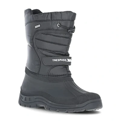 Image of Treixadura Unisex Dodo Snow Boots, Black, 11 UK
