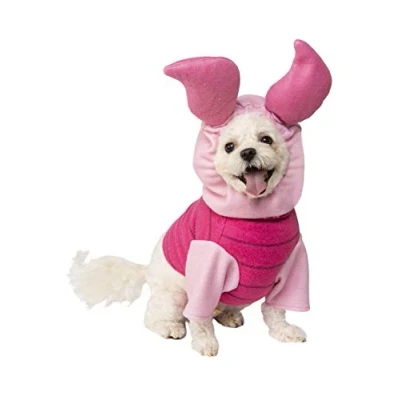 Image of Rubie&#039;s unisex adult Piglet Party Goods, Piglet, L Neck 18 Girth 23 Back 22 US