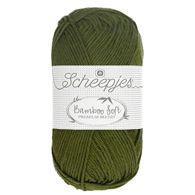 Image of Scheepjes Bamboo Soft 256 Grand Oak Cotton Yarn 1x50g