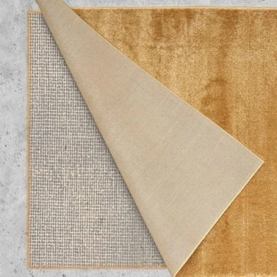 Image of Lileno Home Non Slip Jute Carpet Underlay (60 x 120 cm) Suitable for Underfloor Heating, Anti Mat Smooth, Hard and Uneven Floors Stopper a Safe