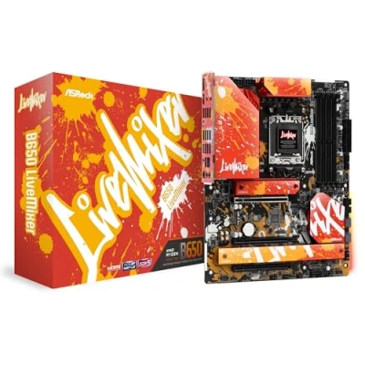 Image of Asrock B650 LIVEMIXER, AMD B650, AM5, ATX, 4 DDR5, HDMI, DP, 2.5G LAN, PCIe4, RGB, 3x M.2