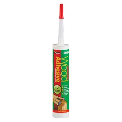 Image of Everbuild Lumberjack 5 Minute Polyurethane Wood Adhesive Gel, Transparent, 310 ml