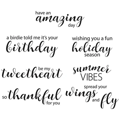 Image of SPELLBINDERS Clear Stamps, ONE