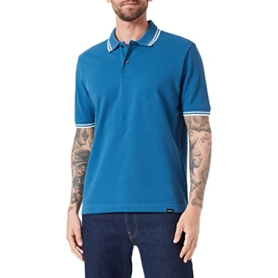 Image of Seidensticker Men&#039;s Polo Shirt Regular fit, Blue, S