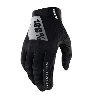Image of 100% Ridefit Gloves Adult (Black, Small)