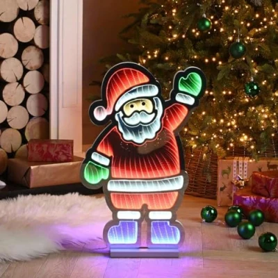 Image of Festive 56cm Santa Infinity Light