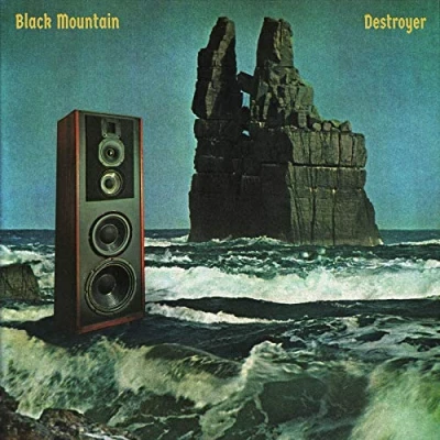 Image of Black Mountain Destroyer White vinyl 2019 UK LP JAG340