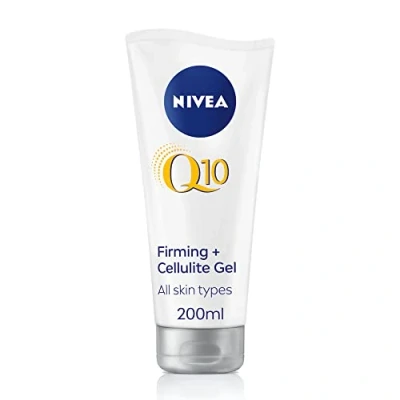 Image of NIVEA Q10 Firming + Good bye Cellulite Gel Cream, 200ml, Anti Cream with Lotus Extract and Co Enzyme Q10, Noticeable Results in 3 Weeks
