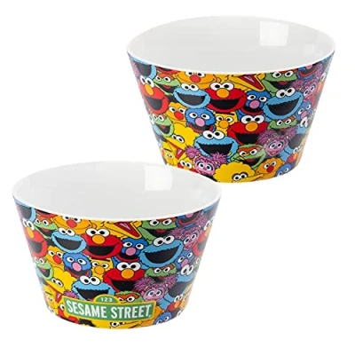 Image of Sesame Street Alle Freunde Cereal Bowl Porcelain 500 ml