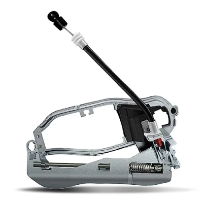 Image of Frankberg Door Handle Carrier Rear Left Compatible with X5 E53 All Engine SUV 2000 2006 Replace# 51228243635