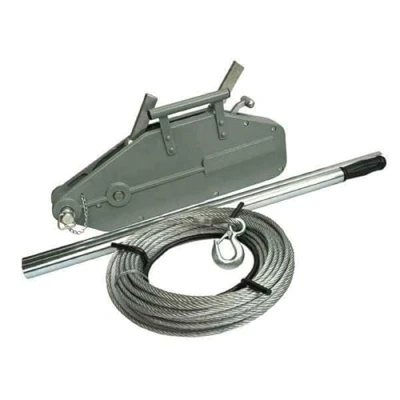 Image of Neilsen, Heavy Duty Hand Operated 1600kg Wire Rope Puller 20m (Genuine Neilsen CT5297)