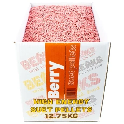 Image of BEAKS wild bird food BERRY suet feed pellets for birds 12.75kg FREE P&amp;P