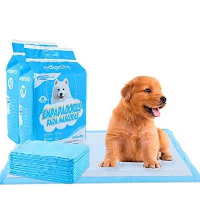 Image of Edipets, Puppy Pads, Dog Training 45 x 60, Pack of 40, Absorbent Disposable Toilet Mat for Puppies, Pads