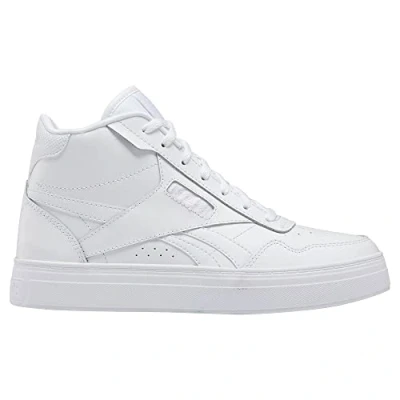 Image of Reebok Women&#039;s Court Advance Bold HIGH Sneaker, FTWWHT/FTWWHT/FTWWHT, 4 UK