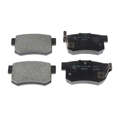 Image of 43022SG0G00, 43022SG0G01, 43022SG0G02, 43022SG0G03, 43022SN7E50 Brake pad set FEBI BILSTEIN 170289 Rear Axle with acoustic wear warning