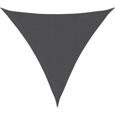Image of vidaXL Sunshade Sail Oxford Fabric Triangular 4x4x4 m Anthracite