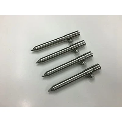 Image of TMC 4 x 16mm diameter Stainless Steel Bank sticks/Goal post 15 25 cm. Carp, Coarse