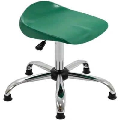 Image of Titan Swivel Senior Stool 465 555mm Seat Height Green T33 GNG