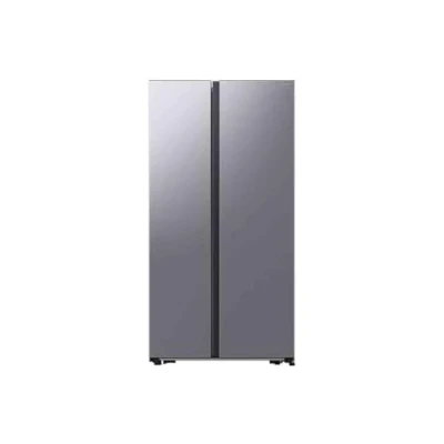 Image of SAMSUNG Series 6 SpaceMax RS57DG400EM9/EU American Style Smart Fridge Freezer Gentle Silver, Silver/Grey