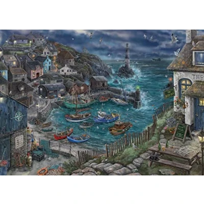 Image of Ravensburger 4005556175284 Escape puzzle 759 pièces Le phare Adults, Black, L