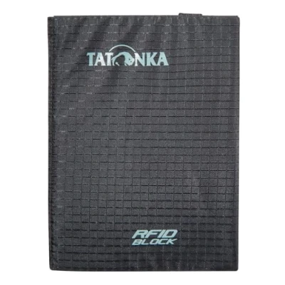 Image of Tatonka Card Holder 12 RFID B Credit Case with Blocking TÜV Tested Offers Space for Bank Cards 12.5 x 9 1 cm Black