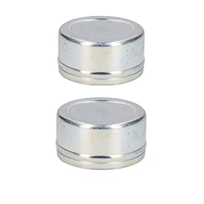 Image of AB Tools Replacement 55.5mm Dust Hub Cap Grease Cover for Alko Trailer Drums 2 Pack