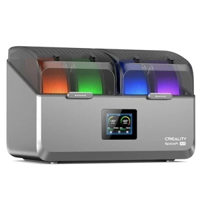 Image of Creality Space Pi X4 Filament Dryer, 4 Spools Dehydrator Box with Dual Chamber Heated Storage, Independent Temperature Control for PLA, PETG, ABS, TPU, Nylon&amp;ASA, 1.75mm/2.85mm Rolls