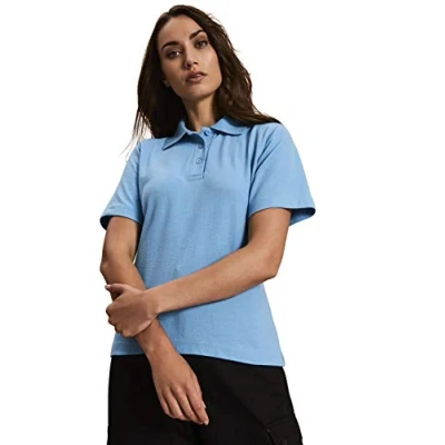 Image of UC106 Sky 4XL 220GSM Ladies Poloshirt