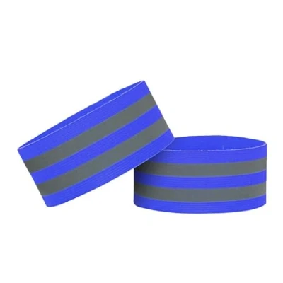 Image of WS Accessories PACK OF 2 Reflective Hi Vis Armbands (Blue)