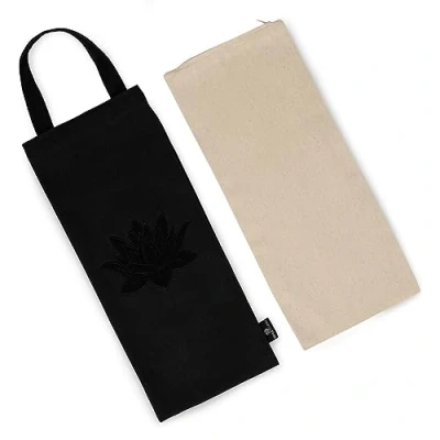 Image of Yoga Studio Cotton Sandbag Cover Only (Black)